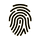 Icono huella dactilar